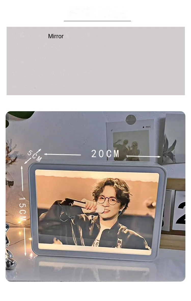 Night Light & Bluetooth Speaker — Elegant Gift for Her (Birthday / 520 / Valentine's) - detail 4