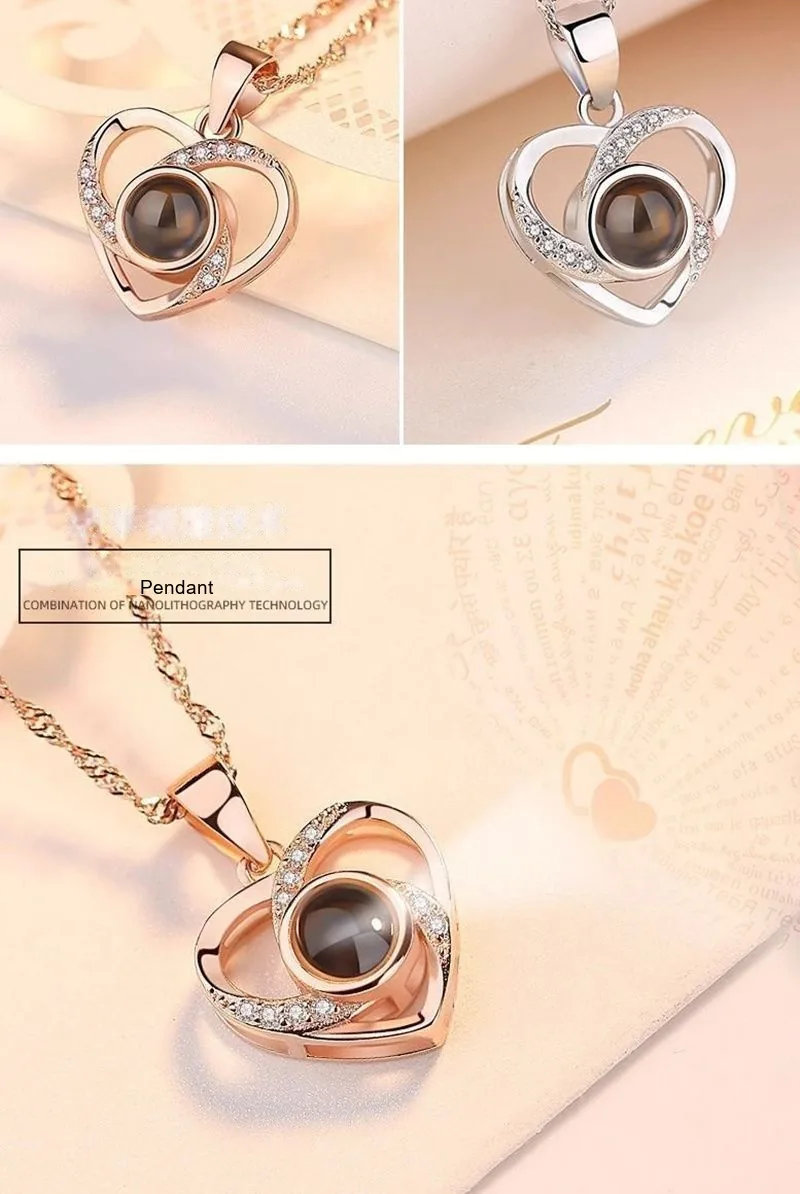 Projection Necklace — 100 Ways to Say 