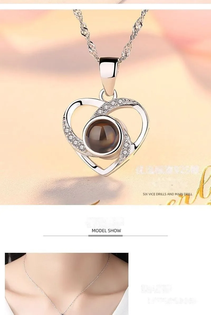 Projection Necklace — 100 Ways to Say 