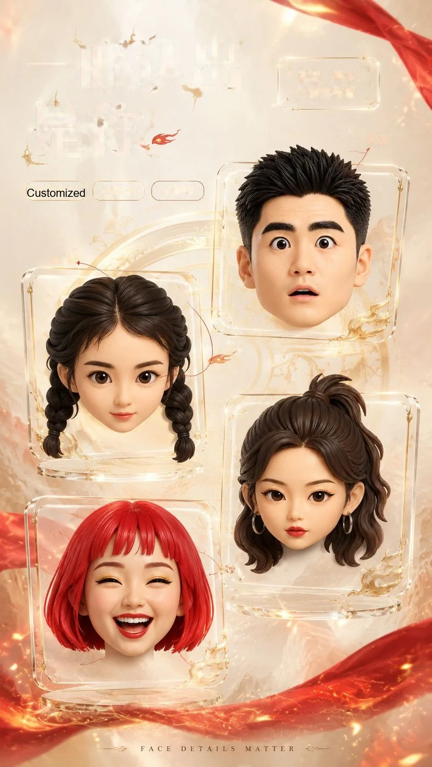 Custom Nezha Mythic Hero Figure — Personalized Photo Collectible - detail 4