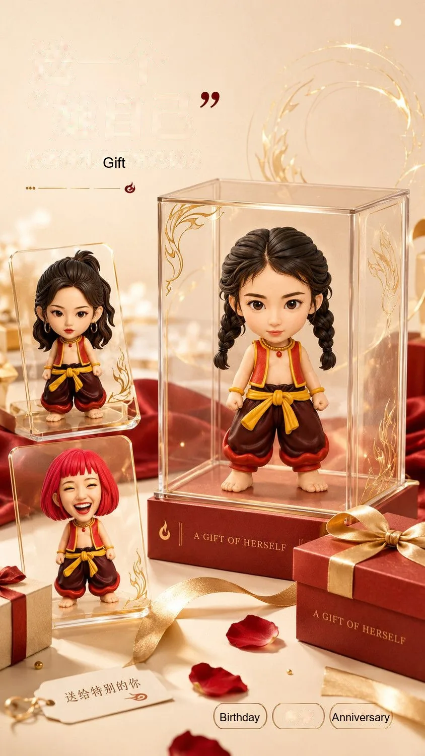 Custom Nezha Mythic Hero Figure — Personalized Photo Collectible - detail 6