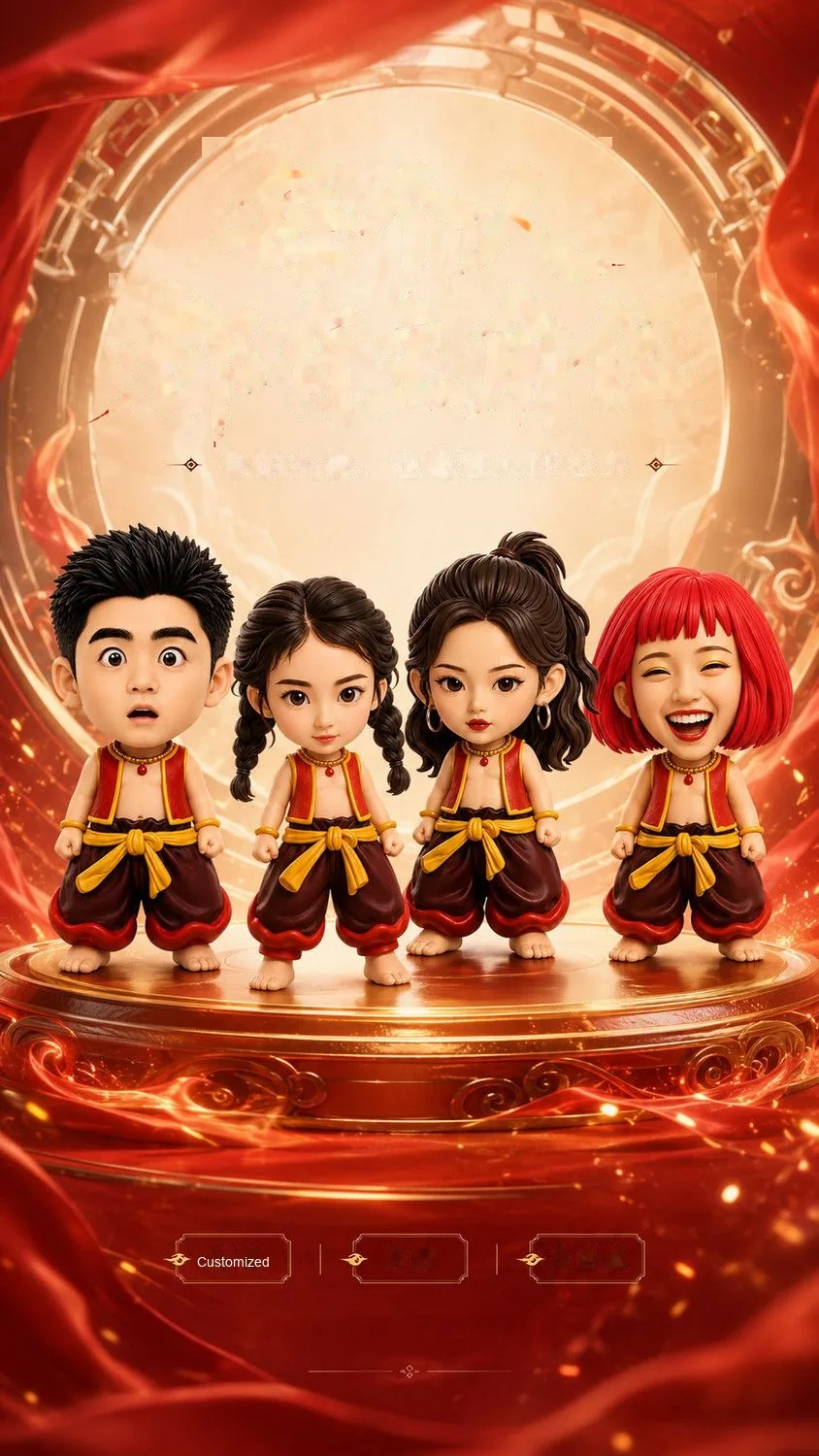 Custom Nezha Mythic Hero Figure — Personalized Photo Collectible - detail 13