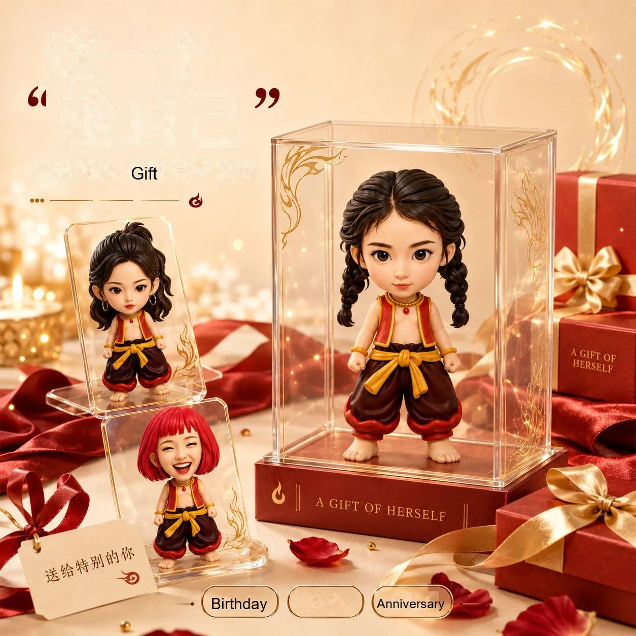 Custom Nezha Mythic Hero Figure — Personalized Photo Collectible - Image 2