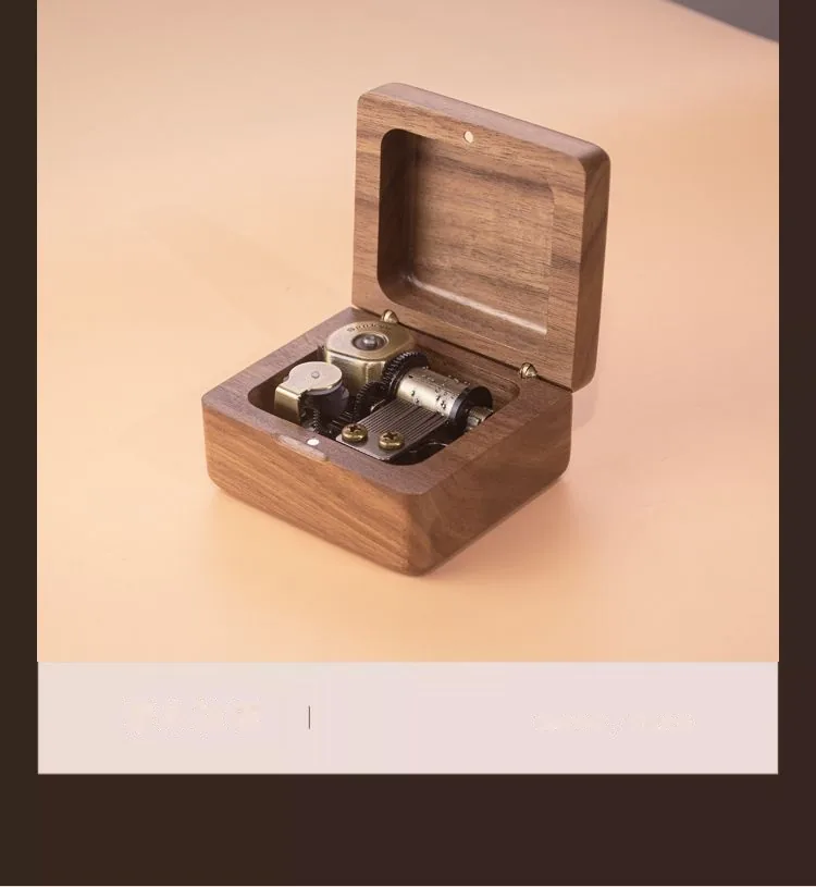 Custom Wooden Music Box — Photo Music Box (Personalized Birthday / Valentine's) - detail 18