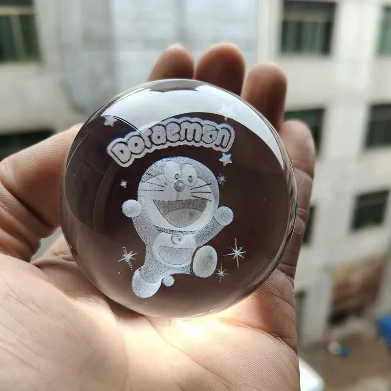 Custom Glowing Crystal Ball Music Box — Photo Snow Globe Keepsake - detail 7