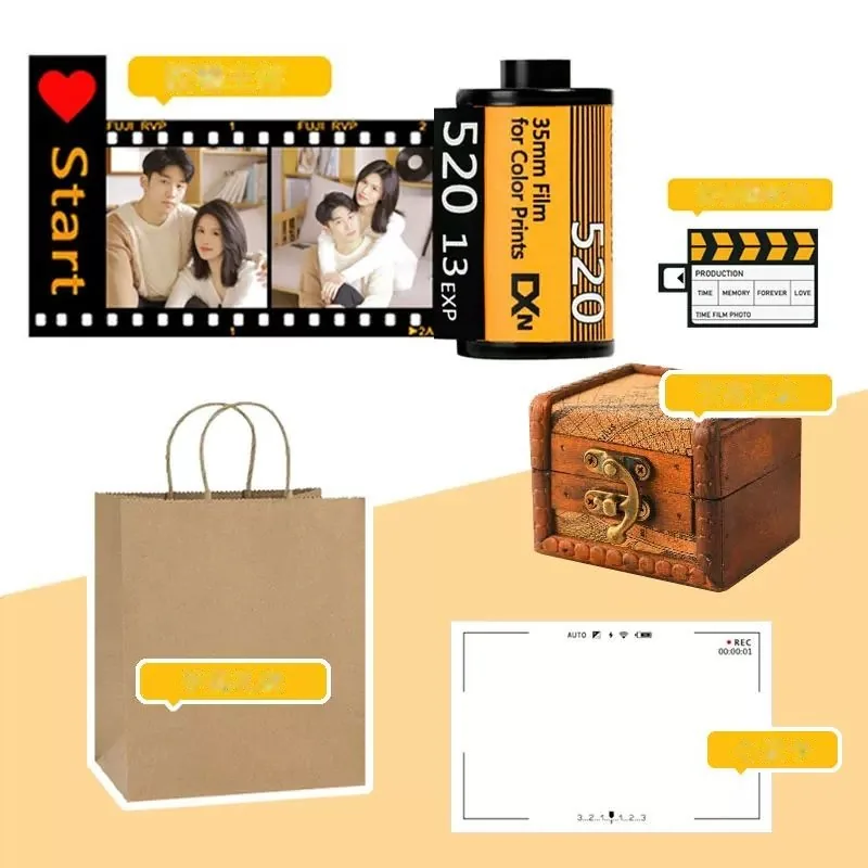 DIY Film-Roll Photo Keepsake — Custom Anniversary Memory Reel (15/40 Photos) - detail 8