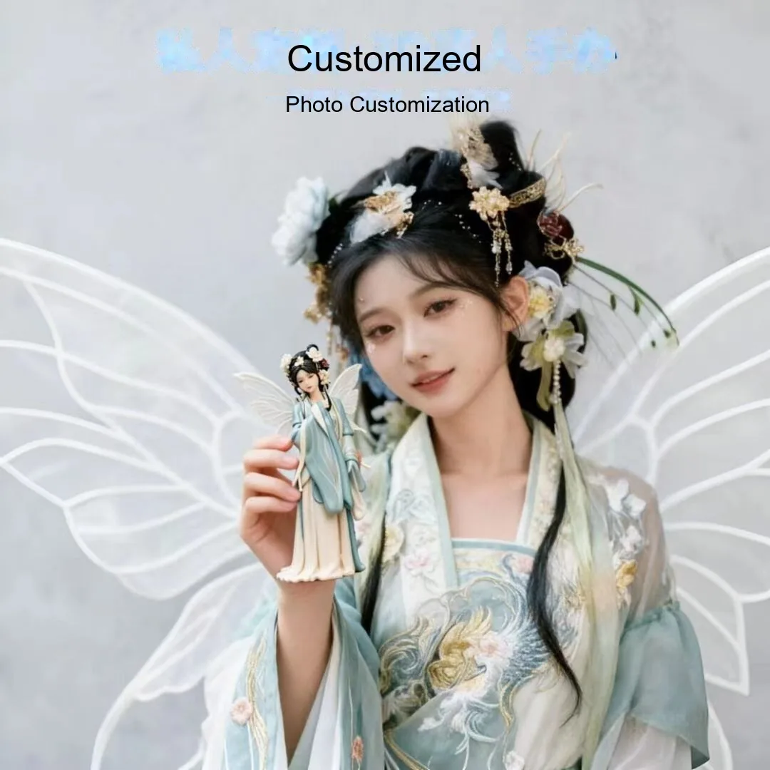 Custom Realistic Figure — Personalized Portrait Statue (Couple / Friend / Qixi) - detail 2