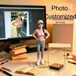 Custom Realistic Figure — Personalized Portrait Statue (Couple / Friend / Qixi)