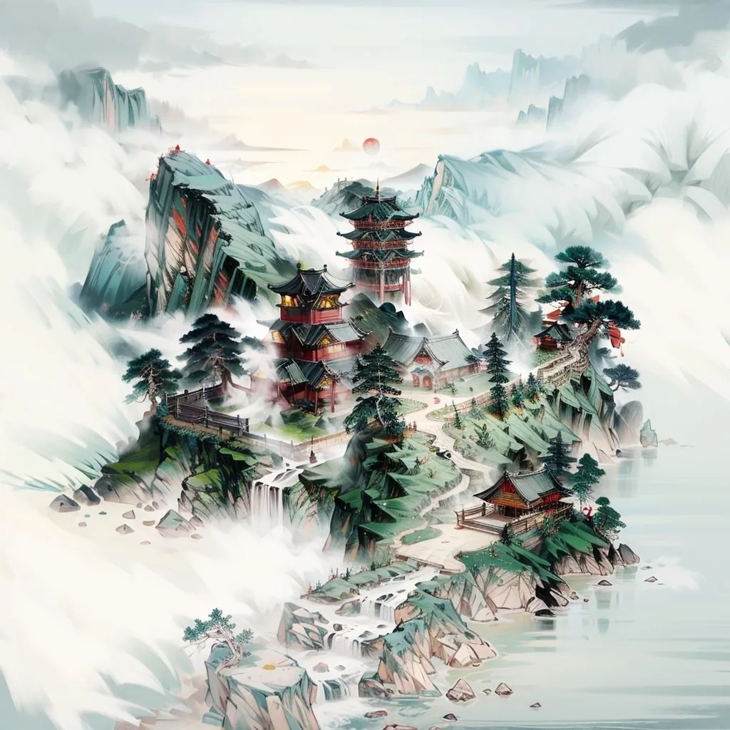 Custom Name Landscape Painting —