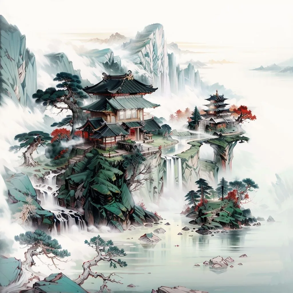 Custom Name Landscape Painting — "A Name from Afar, A Painting Up Close" - Image 3