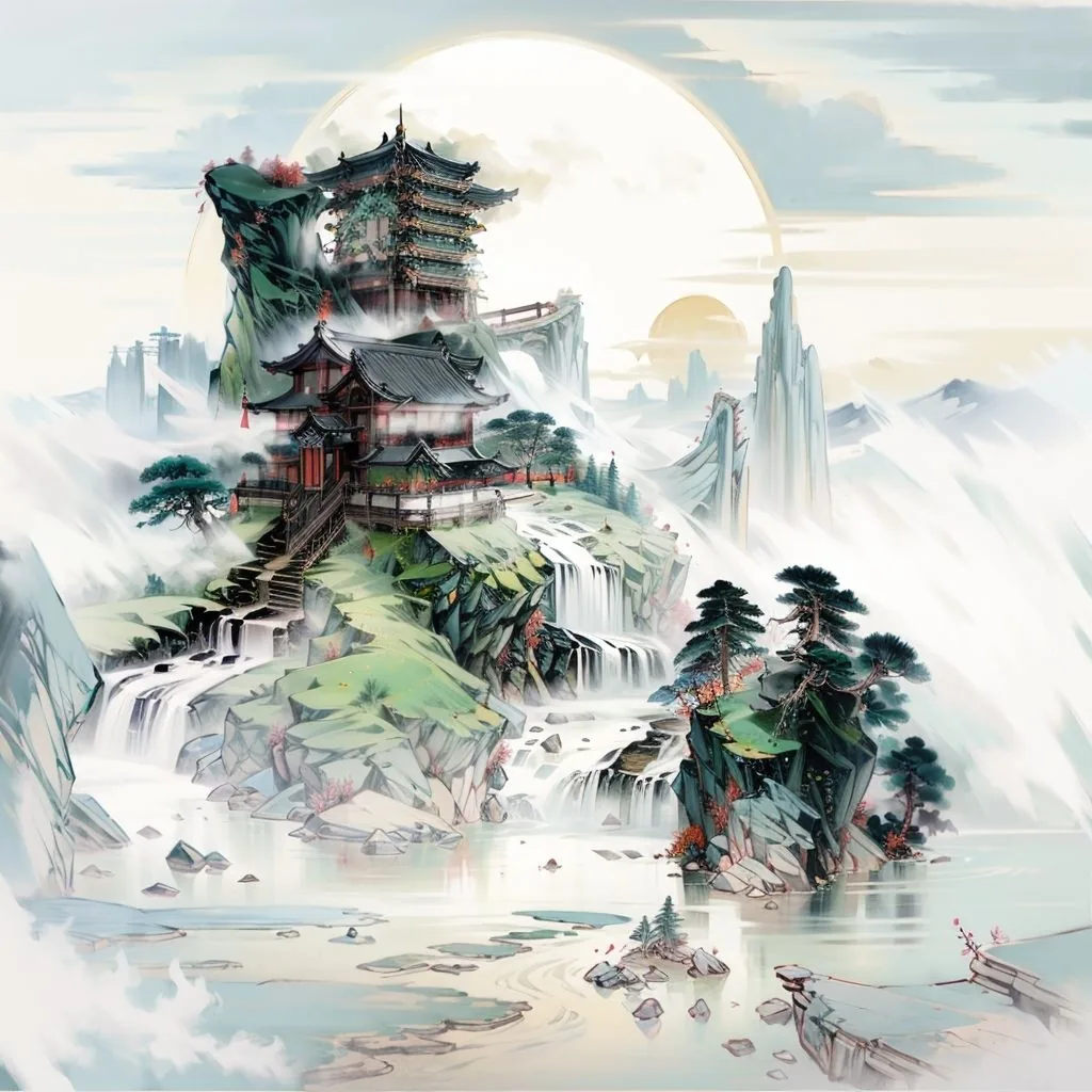 Custom Name Landscape Painting — "A Name from Afar, A Painting Up Close" - Image 6