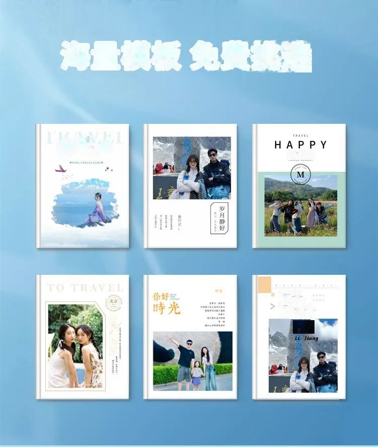 Custom Travel / Graduation Photo Album — DIY Memory Book & Photo Book - detail 3
