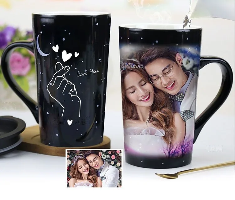 Heat-Reveal Constellation Mug — Custom Photo & Zodiac Color-Changing Cup - detail 16
