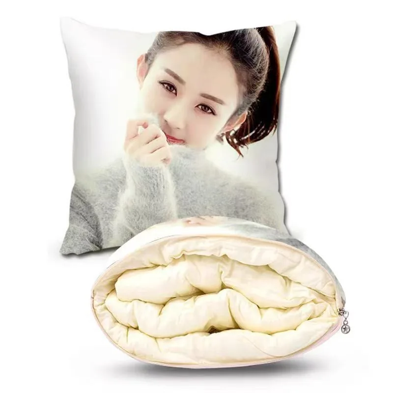 Custom Photo Pillow-Blanket — 2-in-1 Nap Quilt for Sofa / Car / Office - Image 6