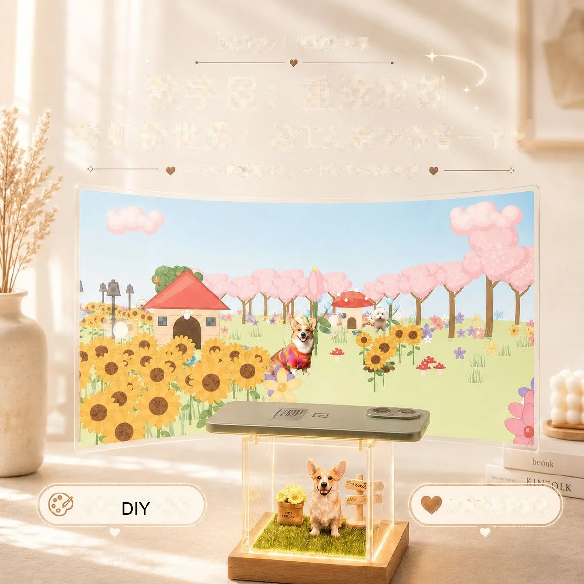 Pet Hologram Digital House — 3D Holographic Projection Memorial Keepsake - detail 4