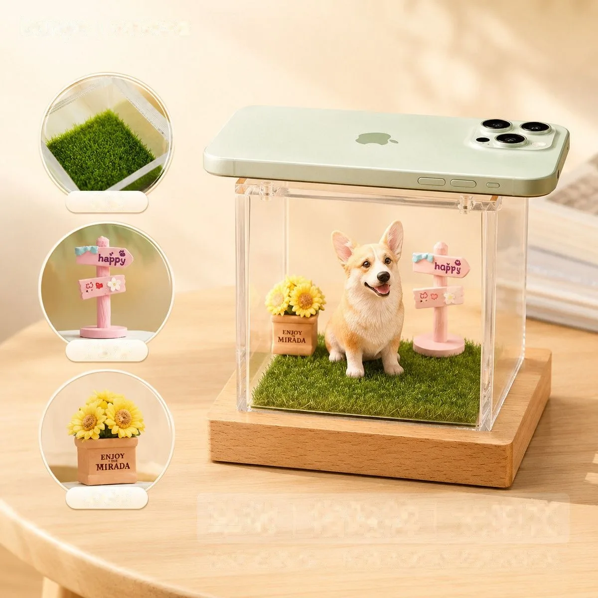 Pet Hologram Digital House — 3D Holographic Projection Memorial Keepsake - detail 5