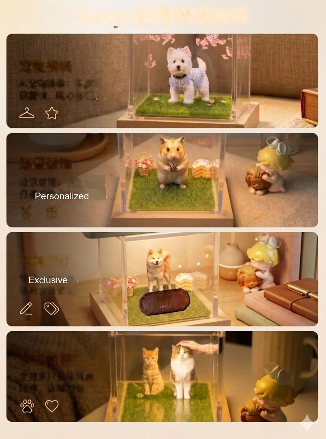 Pet Hologram Digital House — 3D Holographic Projection Memorial Keepsake - detail 8