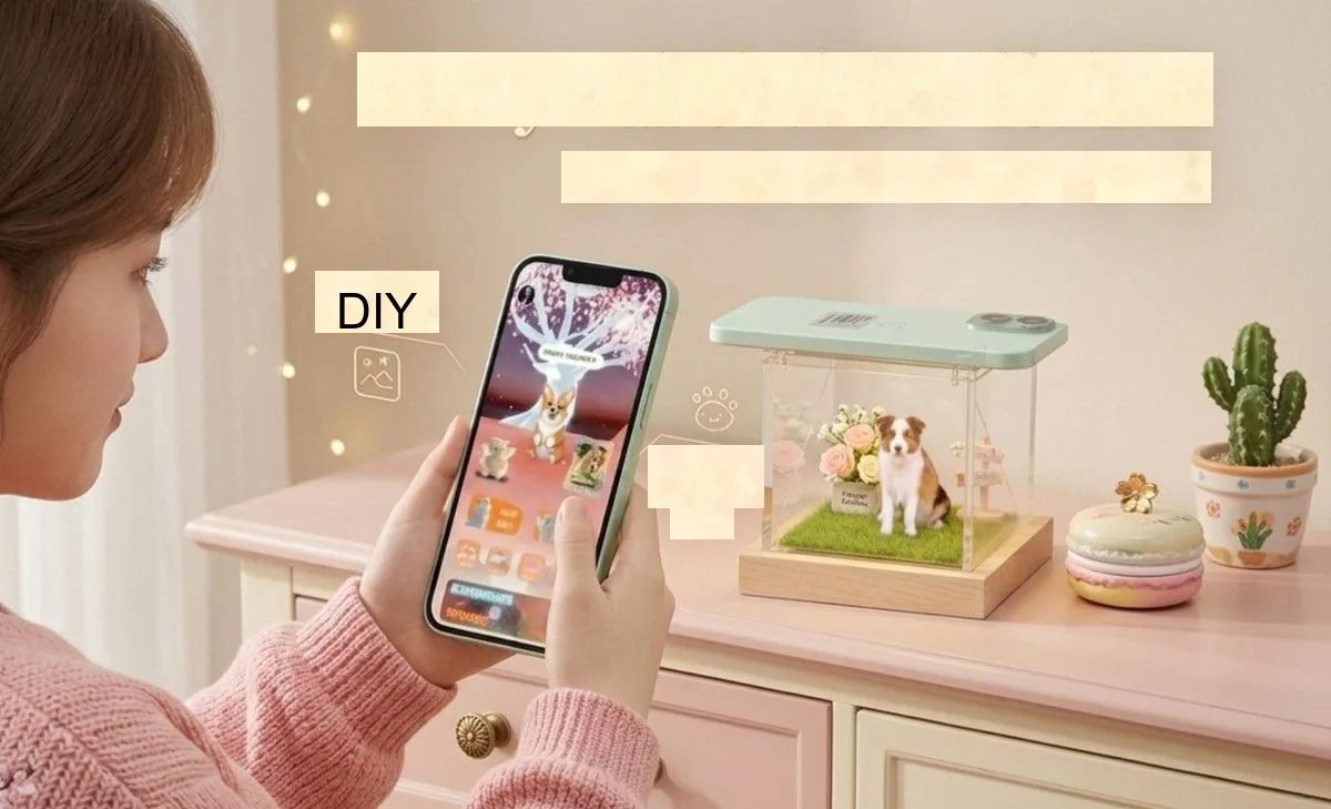 Pet Hologram Digital House — 3D Holographic Projection Memorial Keepsake - detail 9