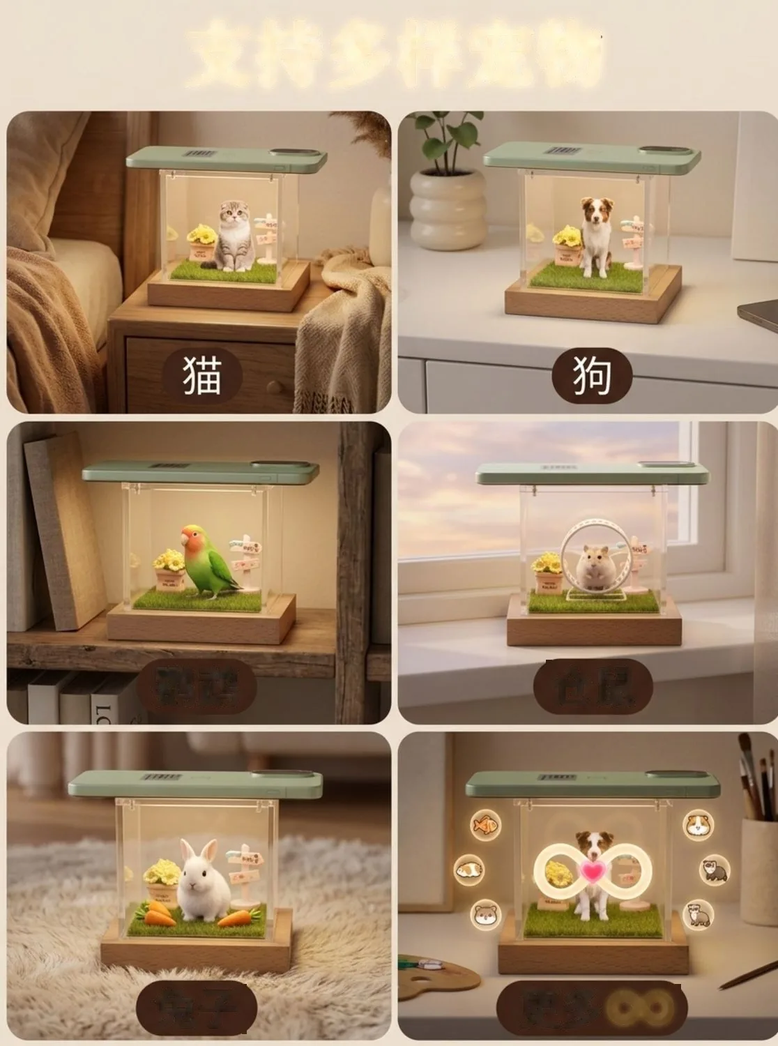Pet Hologram Digital House — 3D Holographic Projection Memorial Keepsake - detail 13