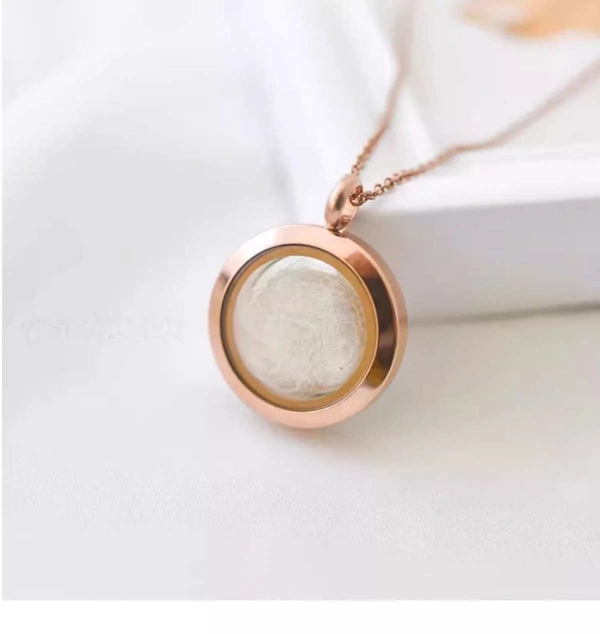 Custom Pet Memorial Locket Necklace — Laser-Engraved Photo Pendant (Opens for Keepsakes) - detail 9