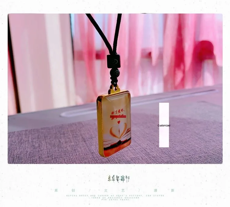 Custom Pet Name & Photo Pendant — Memorial Necklace Keepsake - detail 10